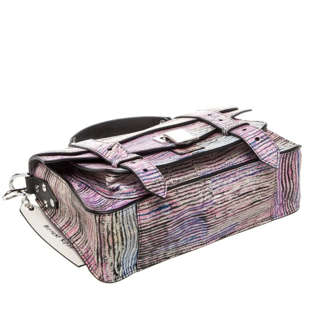 PROENZA SCHOULER Tiny PS1 Lux Satchel Limited Edition Multicolor Leather - Picture 7 of 15
